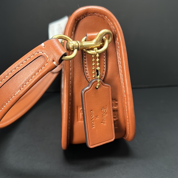 NWT Coach Disney X Coach Swinger Bag In Signature Textile Jacquard Mickey Mouse - Picture 8 of 15